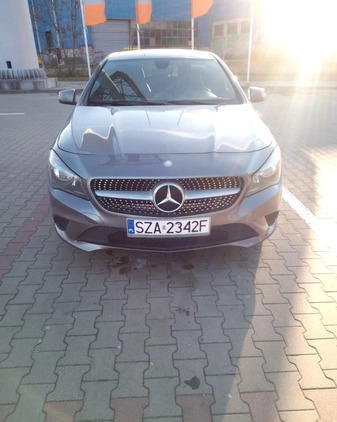 Mercedes-Benz CLA cena 67000 przebieg: 146000, rok produkcji 2014 z Zawiercie małe 106